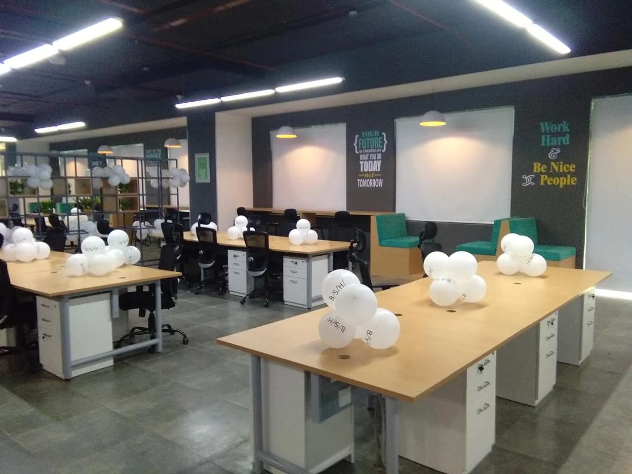 Reception and Lounges