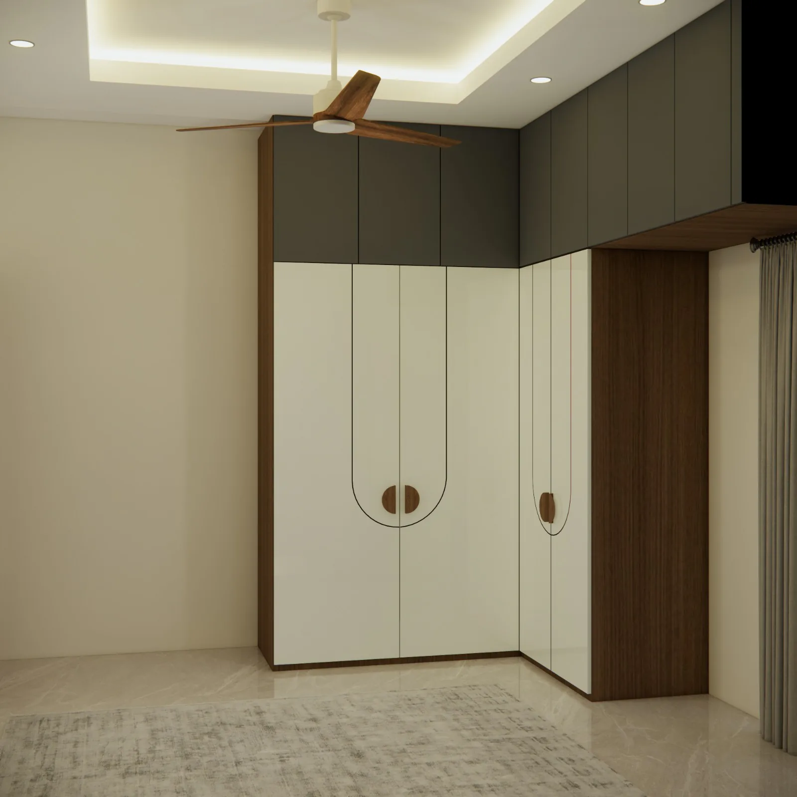 Corner Wardrobe Storage